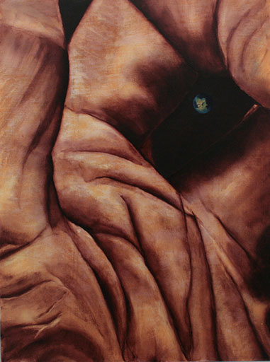 Slips Through Your Fingers - Oil on Board - 60 x 80cm