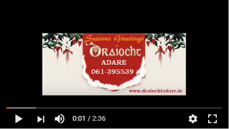 Video of Draiocht Adare at Xmas 2015